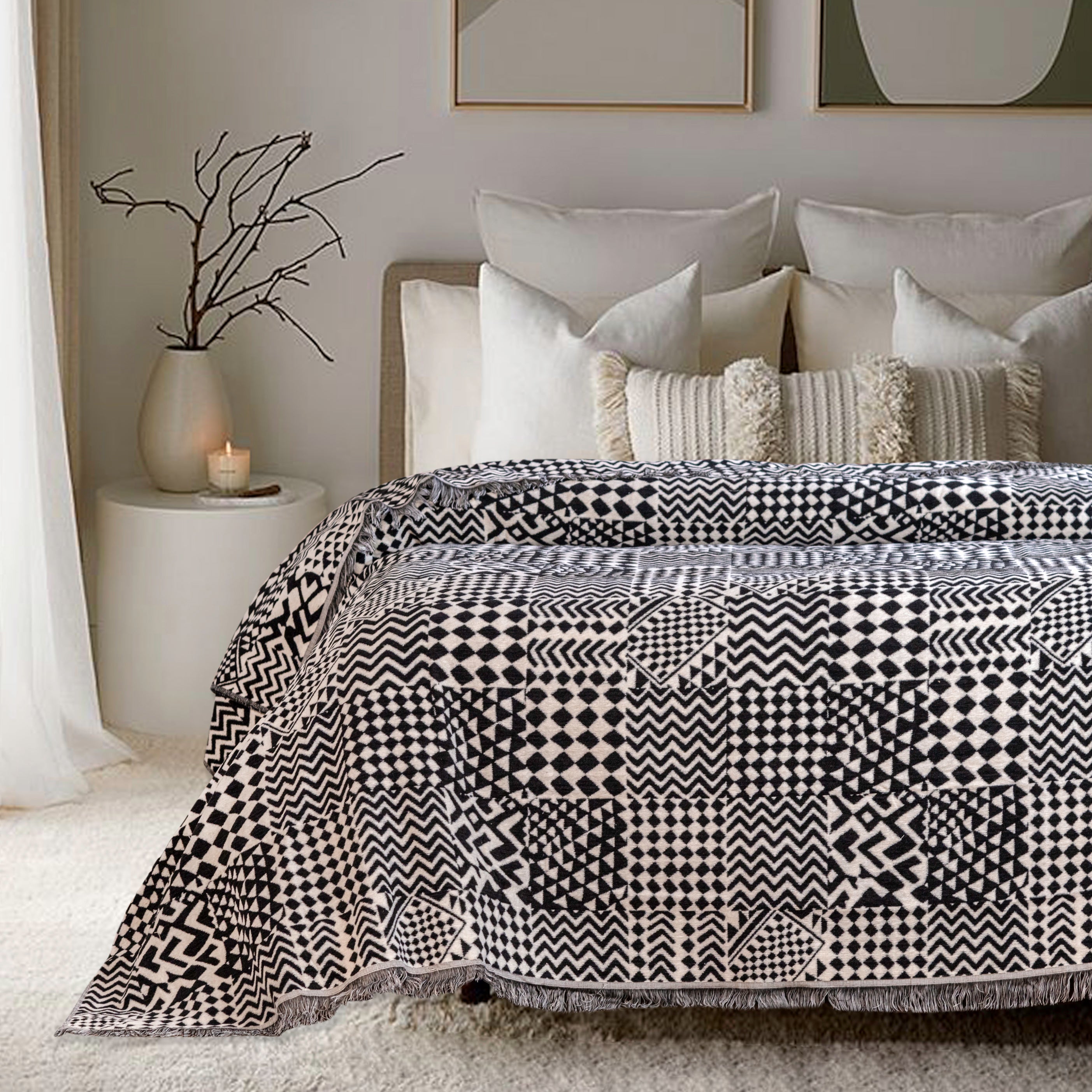 Velvet coverlet patterns