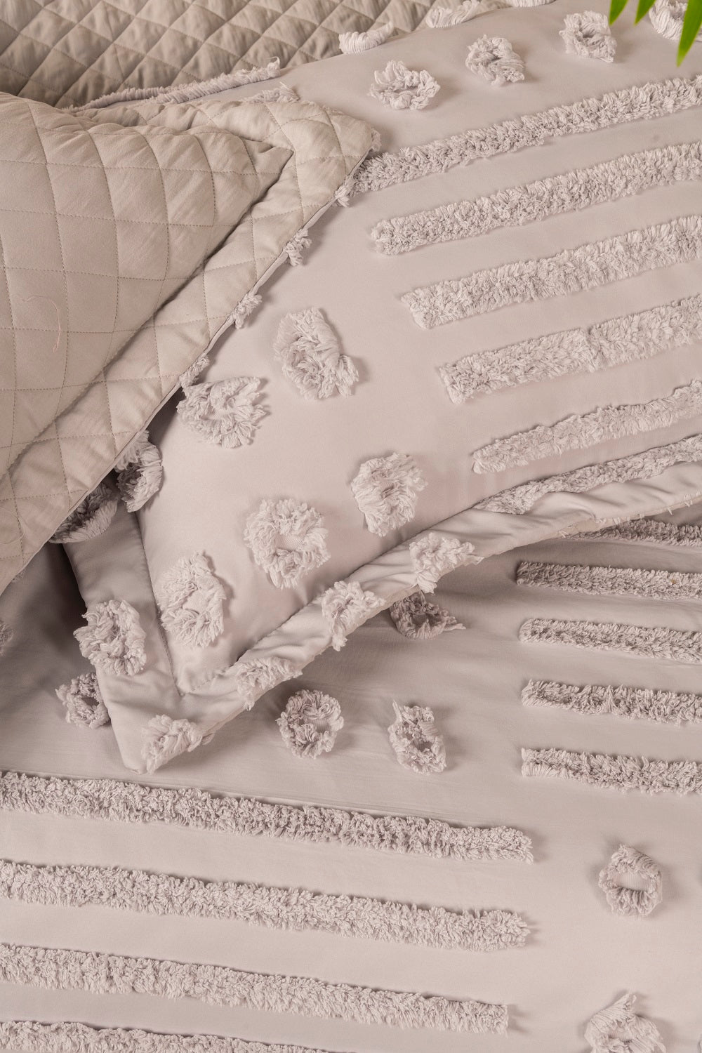 Boho Capitoné cover Set – 3 pcs