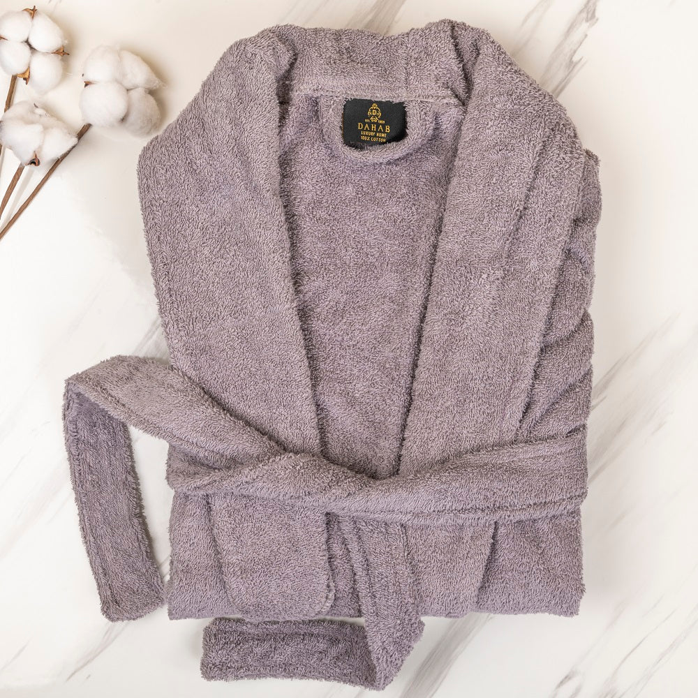 Turkish Jacquard Bathrobe -  BIG Sizes -  1 Piece
