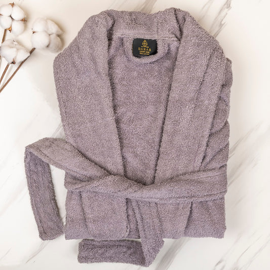Turkish Jacquard Bathrobe - 1 Piece