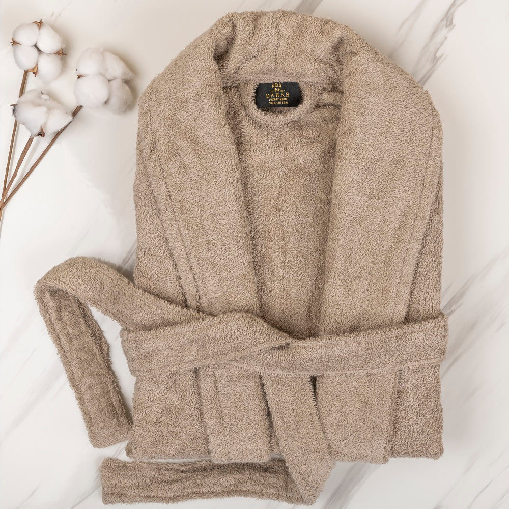 Turkish Jacquard Bathrobe -  BIG Sizes -  1 pcs