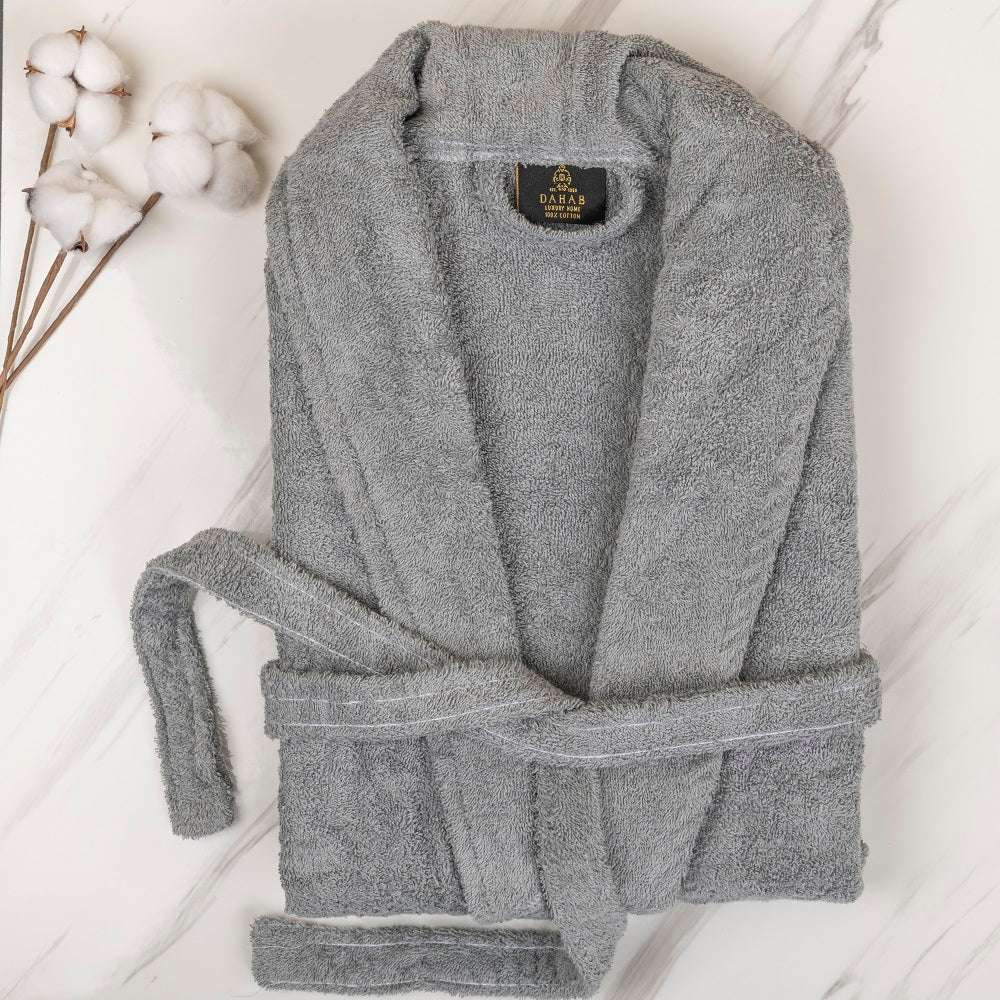 Turkish Jacquard Bathrobe - 1 Piece
