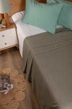 Pique cotton coverlet  100% cotton