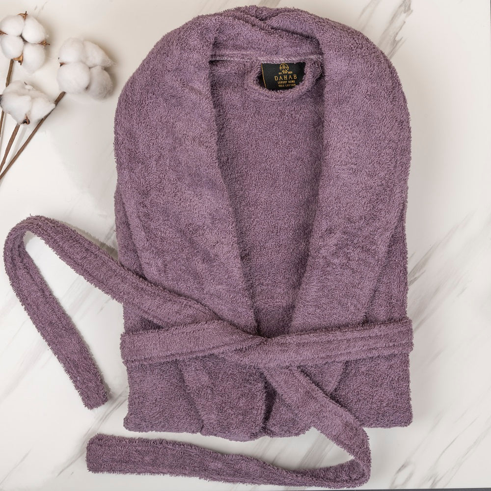 Turkish Jacquard Bathrobe -  BIG Sizes -  1 Piece