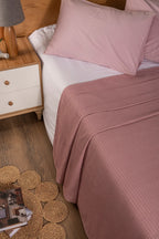 Pique cotton coverlet  100% cotton