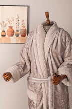 winter fur robe