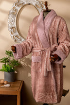 winter fur robe