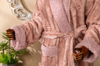 winter fur robe