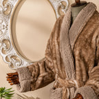winter fur robe