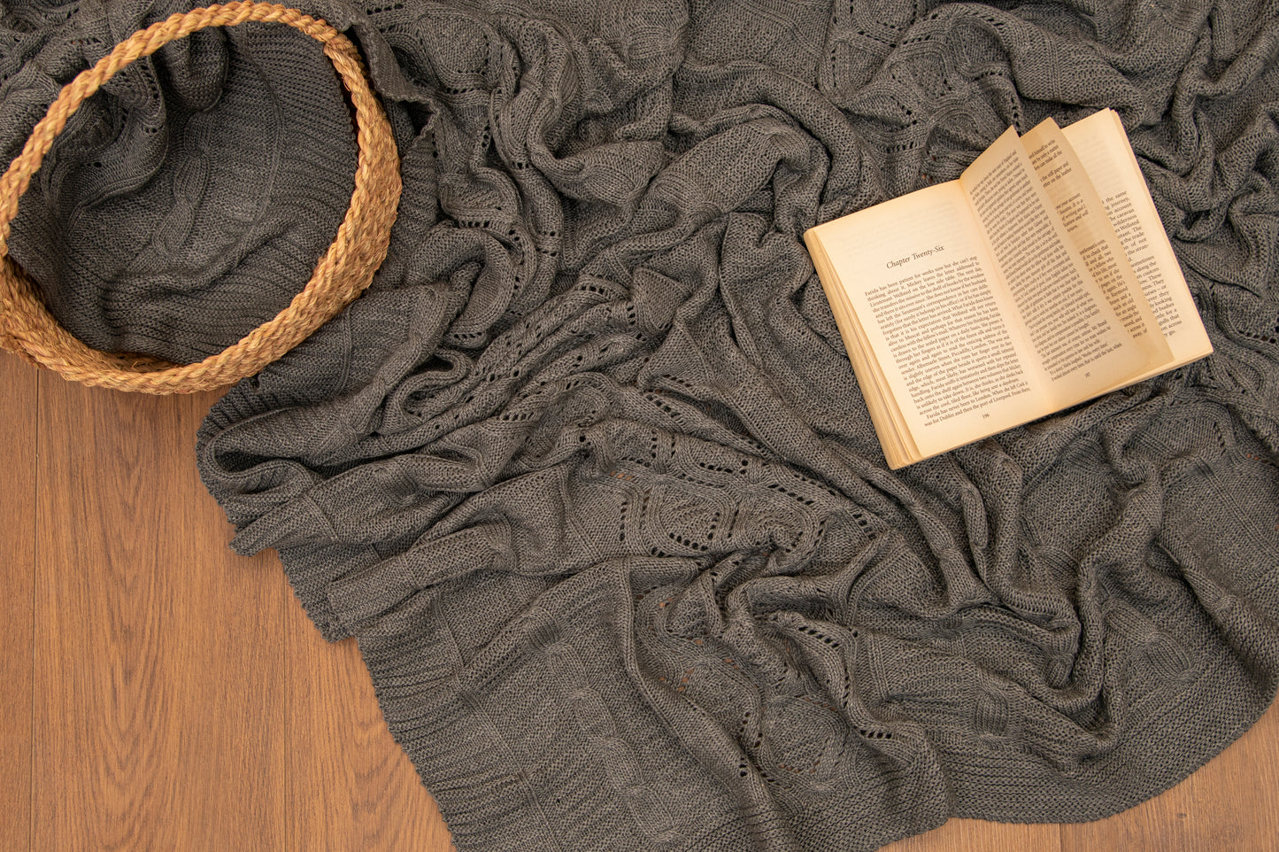 Knitted Coverlet Art -  1 pcs
