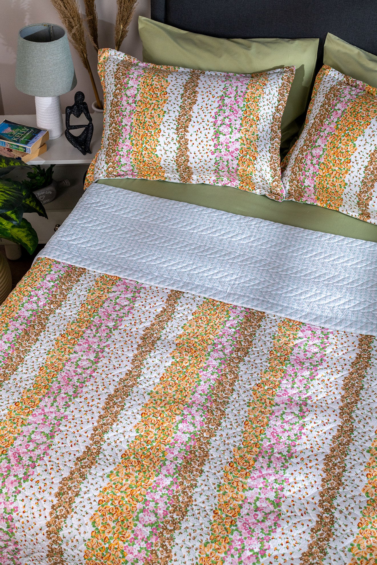 Coverlet Quilted Bubbles