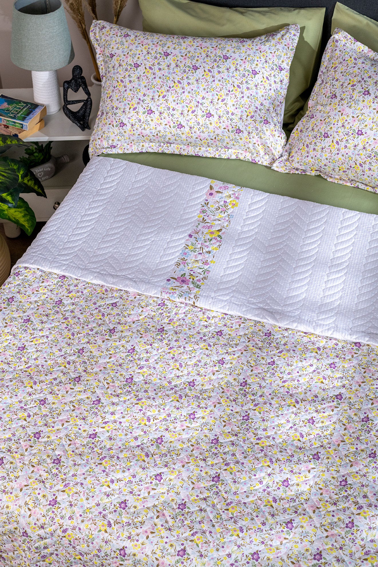 Coverlet Quilted Bubbles