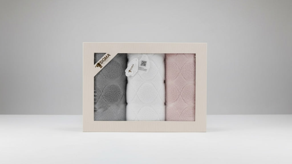 Bath Towels Sigma (2) 70×140 CM