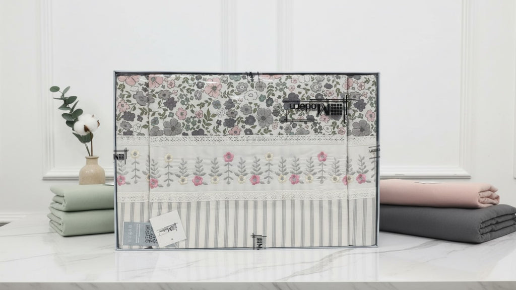 Modern Bedsheet Color - 4 pcs