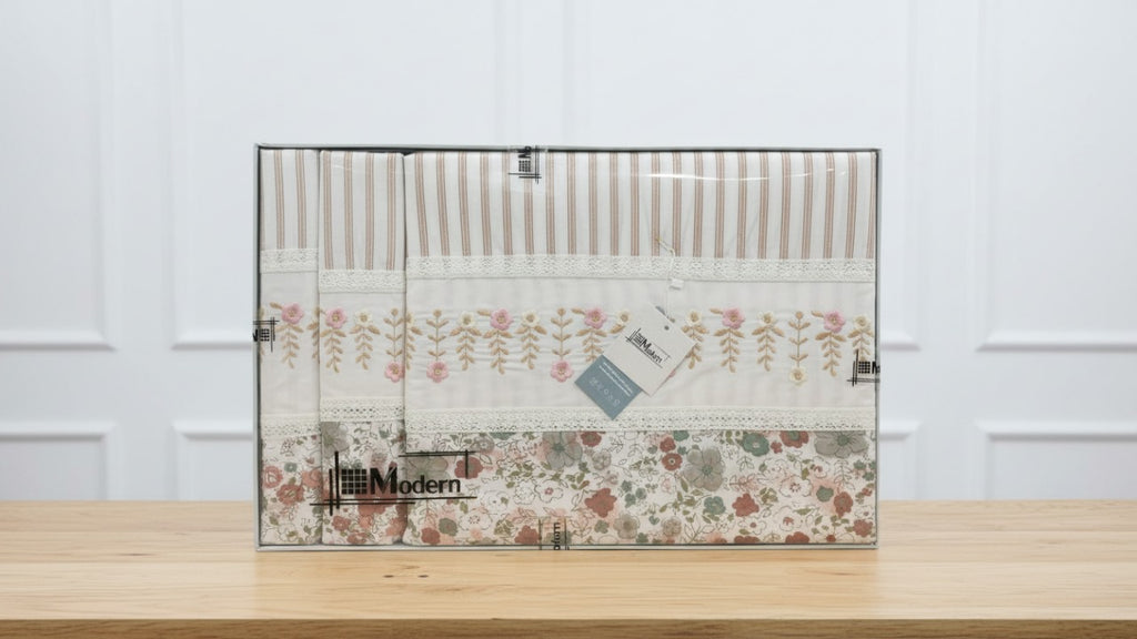 Modern Bedsheet Color - 4 pcs