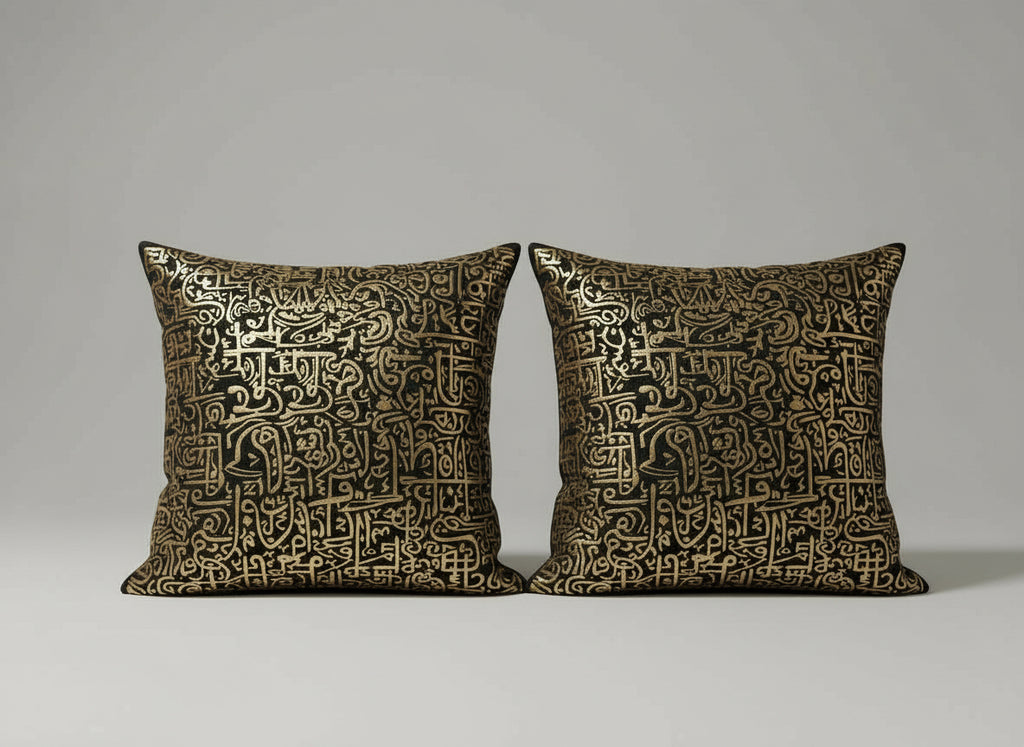 طقم رمضان قطيفة مزخرف 3ق