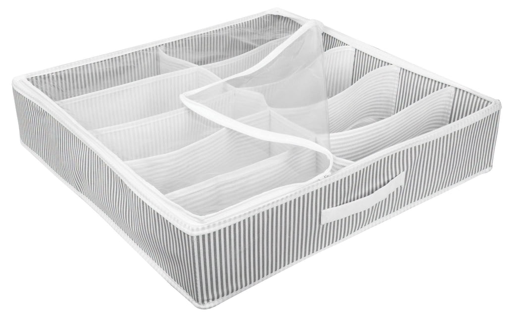 10-Compartment Shoe Organizer - منظم للاحذية 10 خلية