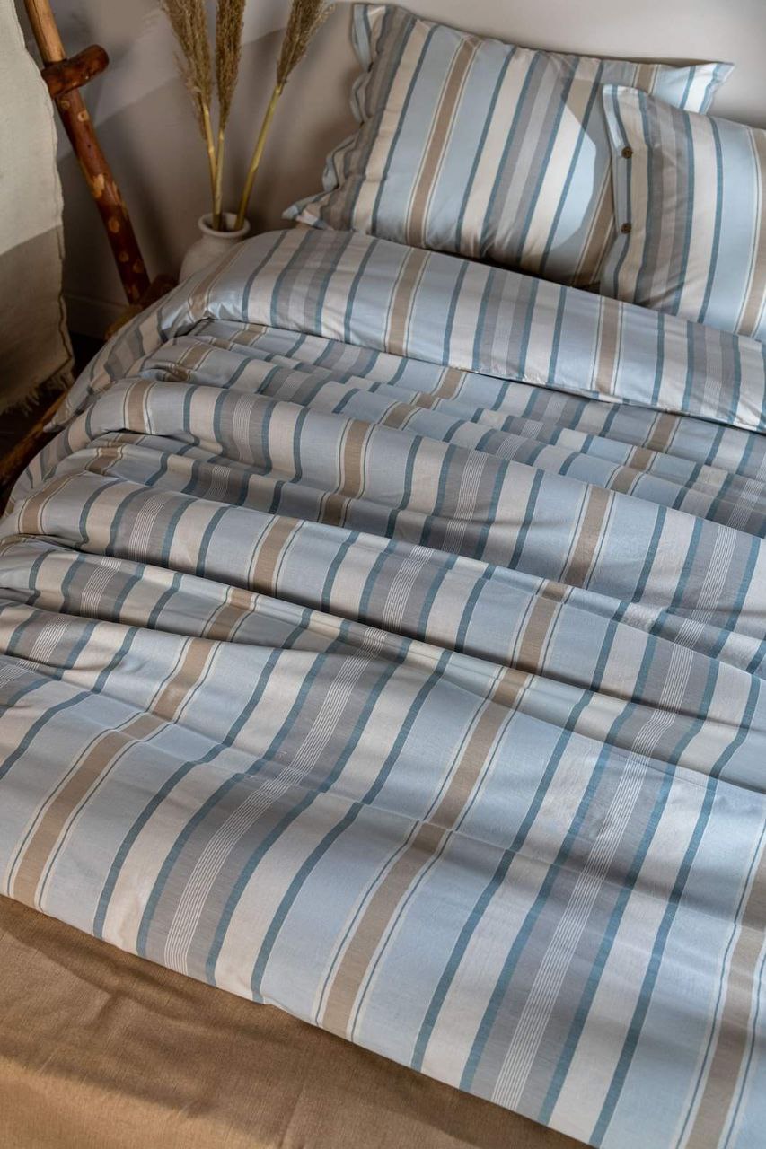 Striped duvet cover - 3 pcs